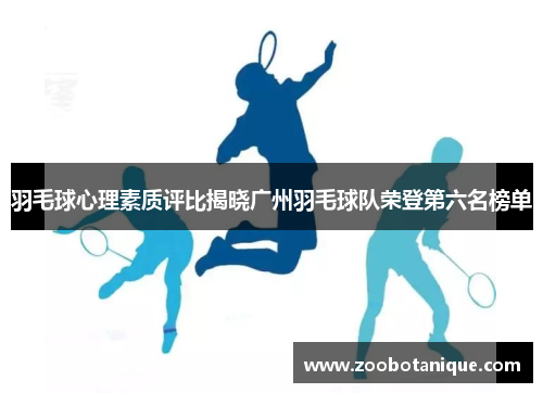 羽毛球心理素质评比揭晓广州羽毛球队荣登第六名榜单